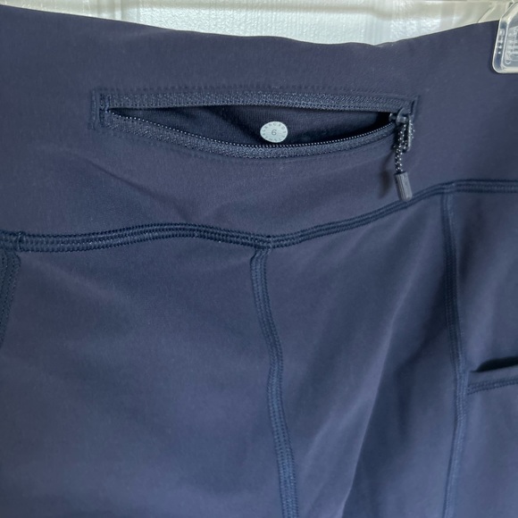 Lululemon Tight Stuff Tights Leggings, Navy Blue, Size 6 - Picture 9 of 16